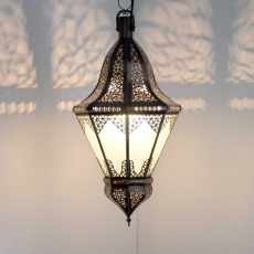 Orientalische Lampe Beyblade Milk H 60 cm