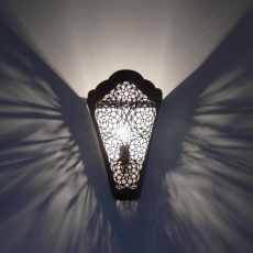 Orientalische Wandlampe Asma H 32 cm