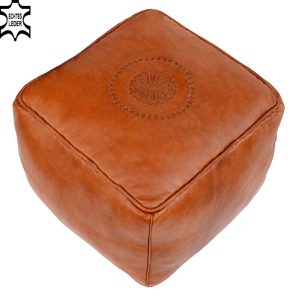 Arabisches Sitzkissen Kurir – Braun L 40 cm bei Ihrem Orient Shop   - l-orient