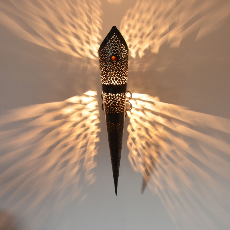 Orientalische Wandlampe Anum H 90 cm