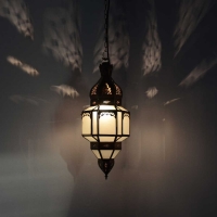 Orientalische Deckenlampe Lux Milk H 47 cm