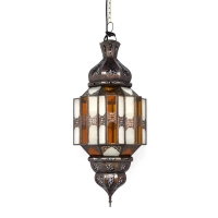Marokkanische Deckenlampe Umami Bunt H 60 cm