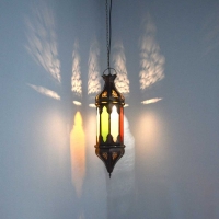 Orientalische Deckenlampe Grancanaria Bunt H 60 cm