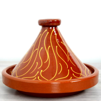 Marokkanische Tajine Nar Glasiert 3 bis 5 Personen D 30 cm