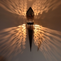 Orientalische Wandlampe Anum H 90 cm