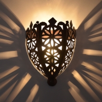 Marokkanische Wandlampe Hafsa H 30 cm