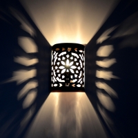Orientalische Wandlampe Anam H 21 cm
