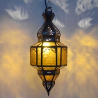 Marokkanische Lampe Lux Amber H 47 cm