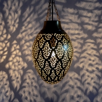 Orientalische Lampe Dalia aus Messing H 45 cm