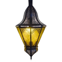 Marokkanische Wandlampe Bolani Amber H 51 cm