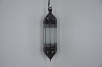 Orientalische Lampe Farah Weiß H 73 cm