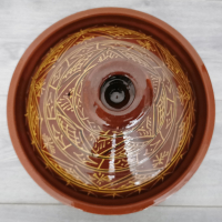 Marokkanische Tajine Chelhawi – Glasiert, 6 bis 8 Personen, D 34 cm